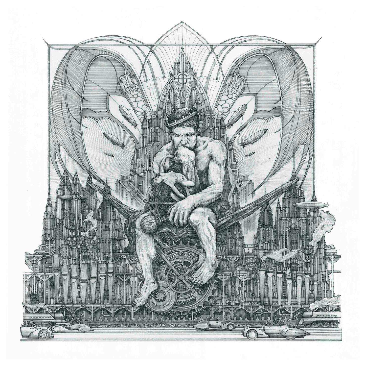 zbigniewbielak — GHOST 'Majesty' limited artprint